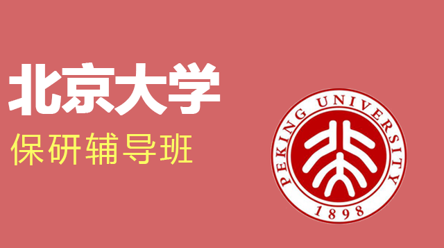 北京大学保研辅导班